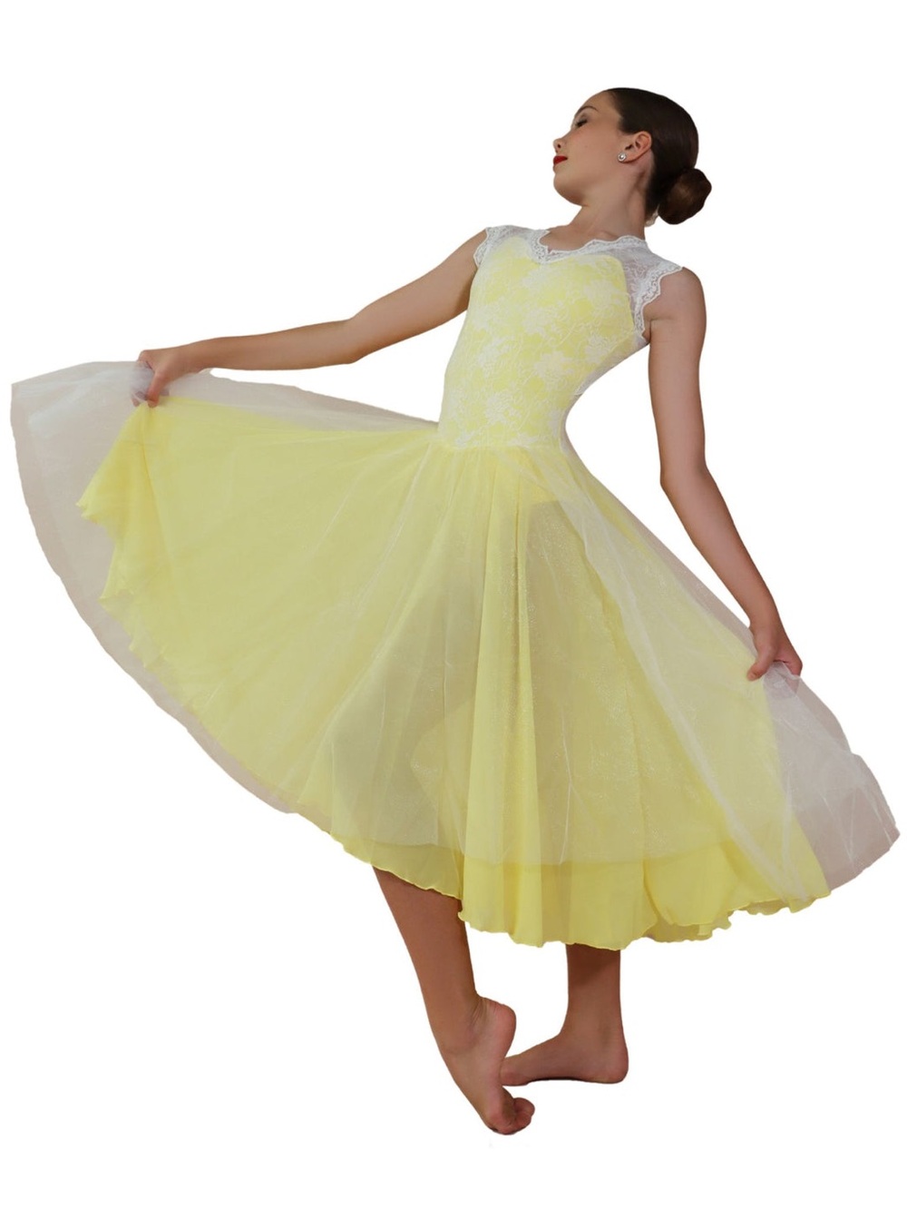 Stardom Dance Costumes Regal Yellow